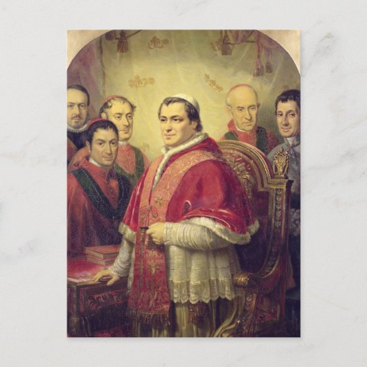 Carte Postale Pape Pie IX 1847 (Devant)