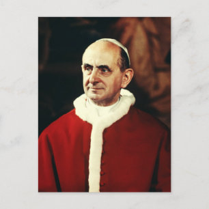 Carte Postale Pape St. Paul VI Armoiries papales historiques com