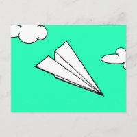 Paper Airplane in the Sky