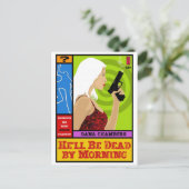 Carte postale Paperback : Il sera mort le matin (Debout devant)