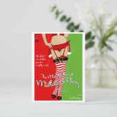 Carte postale Paperback : Mistletoe Missy (Debout devant)