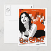 Carte postale Paperback : Rue Sin (Devant / Derrière)