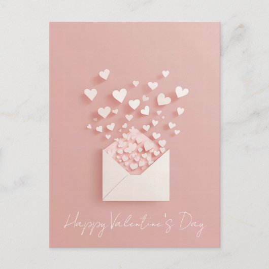 Carte Postale Papercut Hearts La Saint Valentin (Devant)