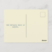 Carte Postale Papercut Mid Autumn Bunnies, Lotus, Lune (Dos)