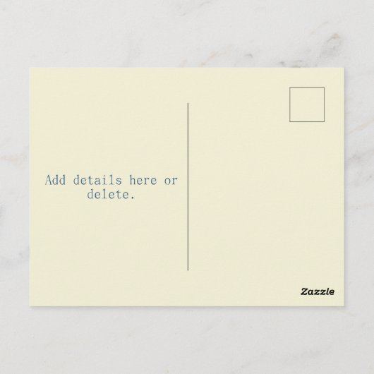 Carte Postale Papercut Mid Autumn Bunnies, Lotus, Lune (Dos)