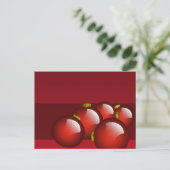 Carte Postale Papeterie rouge (Debout devant)