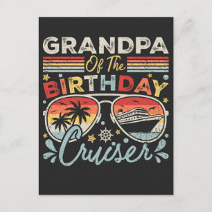 Carte Postale Papi du Vacancier de l'anniversaire du Croiseur