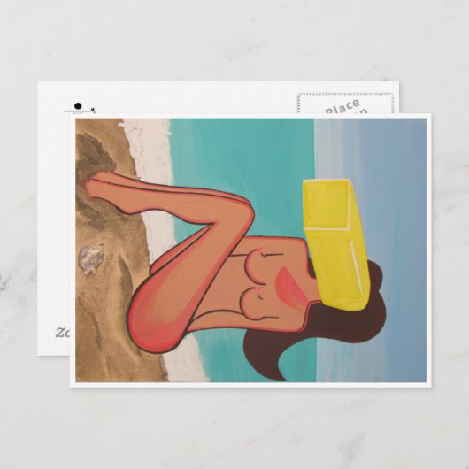 Carte postale Papier (Devant / Derrière)