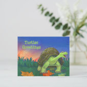 Carte Postale Papier à lettres Tortoise (Debout devant)
