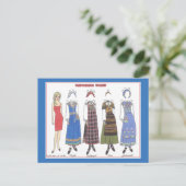 Carte postale Papier Bund V Norvégien (Debout devant)