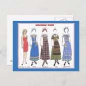 Carte postale Papier Bund V Norvégien (Devant / Derrière)