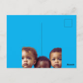 Carte Postale Papier cadeau pour bébé mignonne pour Baby shower (Dos)