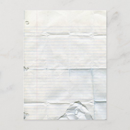 Carte postale papier carnet (Devant)