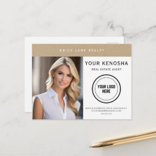 Carte Postale Papier Kraft professionnel Your City Real