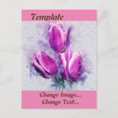 Carte Postale Papier mariage (Devant)