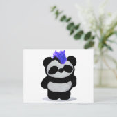 Carte Postale Papier Panda (Debout devant)