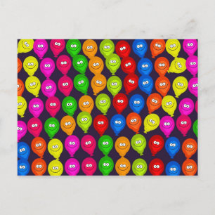 Carte Postale Papier peint à ballon