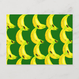 Carte Postale Papier peint Banana