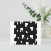 Carte Postale papier peint dent (Debout devant)