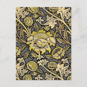 Carte Postale Papier peint floral Arts Crafts de William Morris