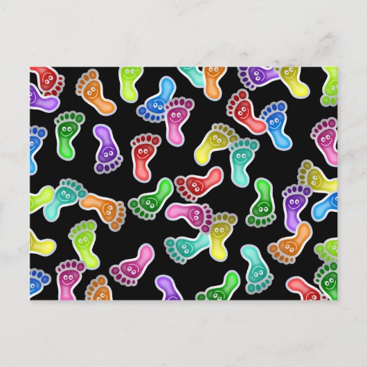 Carte Postale Papier peint Happy Feet (Devant)