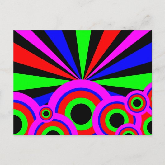 Carte Postale Papier peint RVB (Devant)