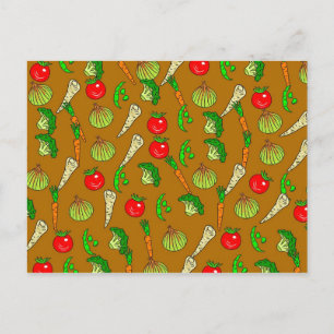 Carte Postale Papier peint Veg