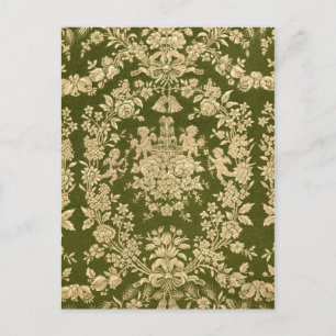 Carte Postale Papier peint vintage