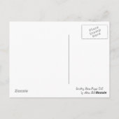 Carte postale papier Rose pays (Dos)