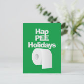 Carte Postale Papier toilette (Debout devant)