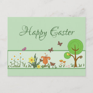 Carte Postale Papierfrühling Ostern