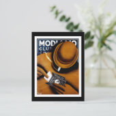 Carte Postale Papiers à cigarettes Modiano (Debout devant)