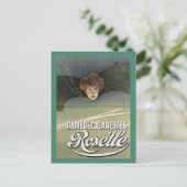 Carte Postale Papiers à cigarettes Publicité Vintage (Debout devant)