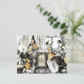 Carte Postale Papiers Vintages Halloween (Debout devant)