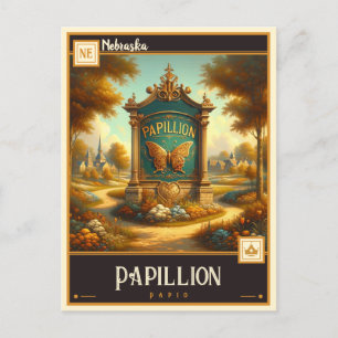 Carte Postale Papillion, Nebraska   VINTAGE
