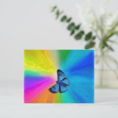 Carte Postale papillon (Debout devant)