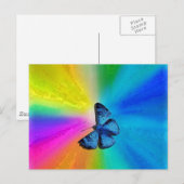 Carte Postale papillon (Devant / Derrière)