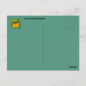 Carte postale papillon (Dos)