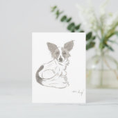 Carte postale Papillon (Debout devant)
