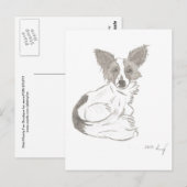 Carte postale Papillon (Devant / Derrière)