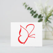 Carte Postale Papillon (Debout devant)