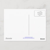 Carte postale papillon (Dos)