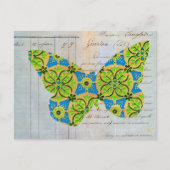 Carte Postale Papillon (Devant)