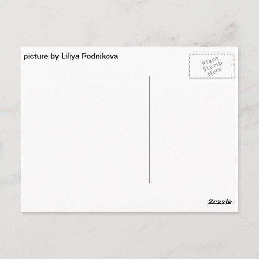 Carte Postale Papillon (Dos)