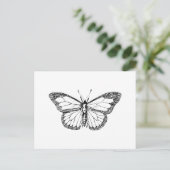 Carte Postale Papillon (Debout devant)
