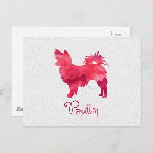 Carte Postale Papillon (Devant / Derrière)