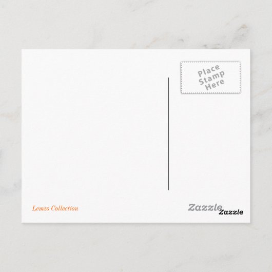 Carte Postale Papillon (Dos)