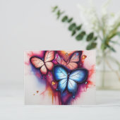 Carte Postale Papillon (Debout devant)