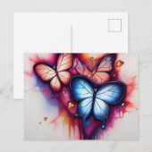 Carte Postale Papillon (Devant / Derrière)