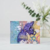 Carte Postale Papillon (Debout devant)